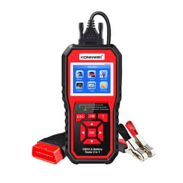 slomart Konnwei KW870 OBD2 dijagnostički mjerač i tester akumulatora 12V