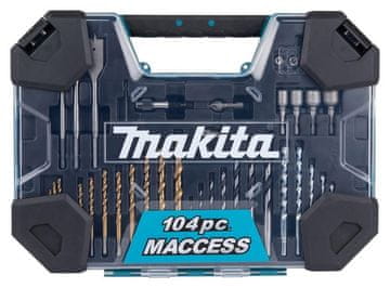 MAK Makita 104 Set svrdala i bitova