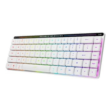 slomart ASUS ROG Falchion RX Low Profile tipkovnica, QWERTZ, bijela