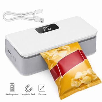 Cool Mango aparat za zatvaranje vrećica, električni uređaj za čips, žitarice i slastice, Type-C, 18 W - MiniSeal