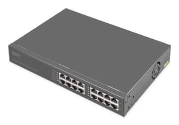 Digitus Digitus 8-portni Gigabit Ethernet PoE injektor, 250 W