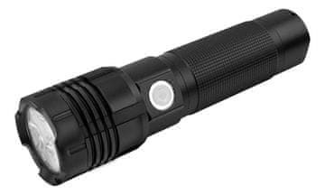 Ansmann Ansmann Pro 3000R crna ručna LED svjetiljka, vodootporna IP67