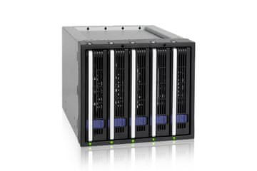 slomart Icy Dock MB155SP-B montažna polica za 5x 2.5" SATA pogone, crna