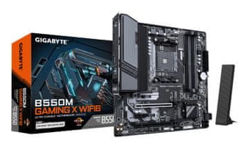 Gigabyte Gigabyte B550M GAMING X WIFI6 matična ploča - AM4, Micro-ATX, DDR4, Wi-Fi 6