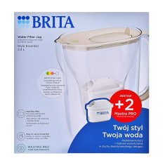 Brita Brita Style Essential vrč + 2 Maxtra Pro Pure Performance uloška (pješčani)