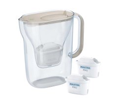 Brita Brita Style Essential vrč + 2 Maxtra Pro Pure Performance uloška (pješčani)