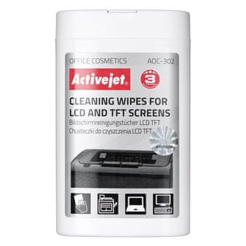 ActiveJet Activejet AOC-302 Maramice za LCD, 100 komada