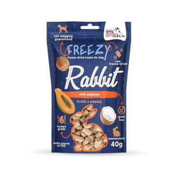 Syta Micha SYTA MICHA Freezy Zec s papajom - pseća poslastica - 40 g (SMH)