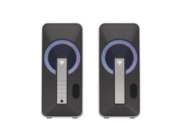 Genesis GENESIS Helium 100 BT Bluetooth zvučnici, 10 W, crno/srebrni