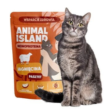 Animal ANIMAL ISLAND Monoproteinska mokra hrana za mačke - Janjetina - 100g