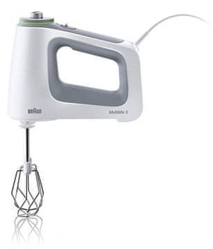 BRA Braun MultiMix 5 HM 5137WH ručni mikser, 750W, bijeli/sivi