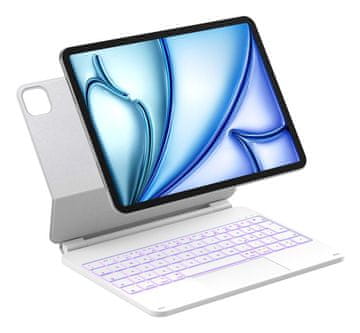 slomart Inateck KB09119 futrola za tablet 27.9 cm (11") s ugrađenom tipkovnicom, bijela