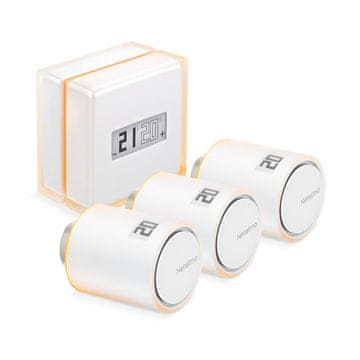 Netatmo Netatmo Pametni Termostat + 3 Glave (NBU-NTH-NAV-EU)