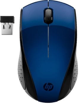 HP 220 ambidekstralan bežični miš, RF Wireless, plavi
