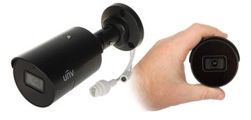 slomart Uniview IPC2124LE-ADF28KM-H IP kamera 4 Mpx, 2.8mm, IR 30m, IP67, crna