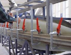 Bessey BESSEY GSH16 škripac 350 mm, crvena/siva