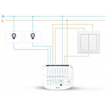 NICE Nice DoubleDimmer Control dvokanalni LED dimmer, Z-Wave