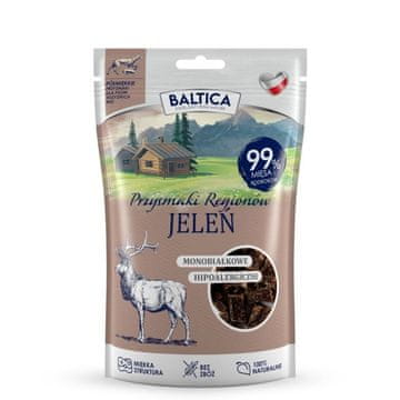 slomart BALTICA Monoproteinske poslastice od divljači, 80g