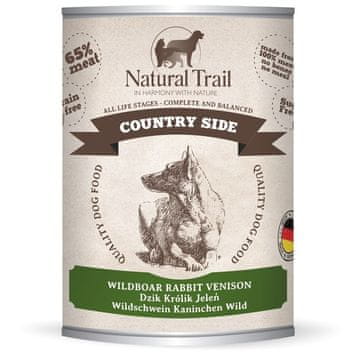 Natural NATURAL TRAIL Country side - mokra hrana za pse - 800g