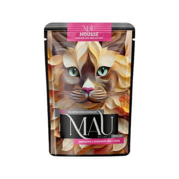 dnt MAU Mousse Sterilised Lamb s chia sjemenkama i metvicom - mokra hrana za mačke - 85g