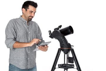slomart Celestron Astro Fi 102 Katadioptrijski teleskop 102mm, 1325mm žarišne duljine, WiFi, crni