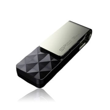 slomart Silicon Power Blaze B30 USB stick 32 GB USB 3.0 crna