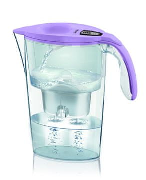 Laica Stream vrč s tajmerom, 2,3 L, ljubičasti (J31AI03)
