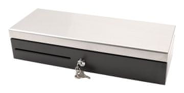 slomart Elektronički pult za gotovinu Olympia HS-170S, čelik/crni