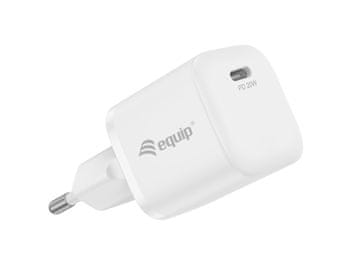 Equip Equip 1-Port USB-C PD punjač 20W, bijeli