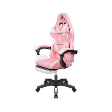 KAM Kruger&Matz GX-150 Gaming Stol Bijelo-Roza