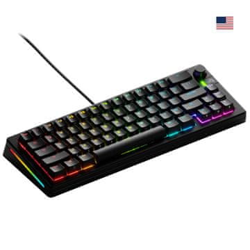 Glorious Glorious Gaming GMMK 3 65% mehanička tipkovnica, crna