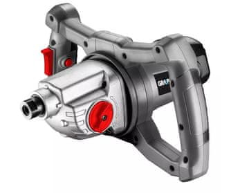 slomart GRH mikser 1400W, siva boja, 2 brzine (250-800 o/min)