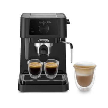 slomart DeLonghi EC230 aparat za kavu, 15 bara, s pjenilom za mlijeko, crni
