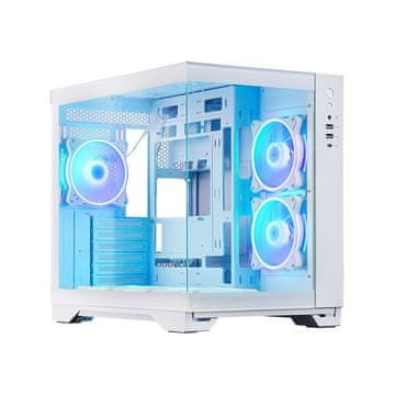 Chieftec Chieftec GM-30W-TG-OP Cube kućište računala bijelo