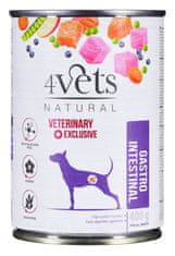 4VETS 4VETS Natural Gastro Intestinal Dog - mokra hrana za pse - 400 g