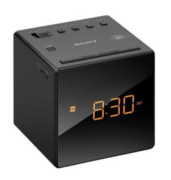 Sony Radio sat Sony ICF-C1, Crni