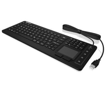 RAD KeySonic KSK-6231 INEL industrijska tipkovnica, USB, njemački QWERTZ, crna