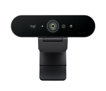slomart Logitech BRIO ULTRA HD PRO BUSINESS web kamera, crna