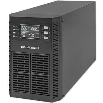 slomart Qoltec UPS uređaj 1kVA 1000W Online LCD USB