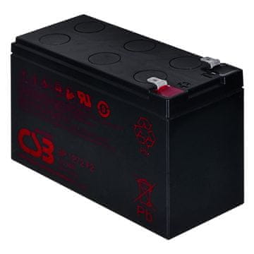 slomart CSB GP1272F2 Baterija 12V 7,2Ah AGM VRLA