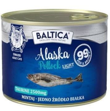 EXCELLENT BALTICA Excellent Monoprotein mokra hrana za mačke Polok sa laganom formulom - 185g
