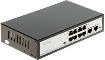 Switch Tiandy TC-P3S010 mrežni prekidač 8-portni PoE + 2x SFP
