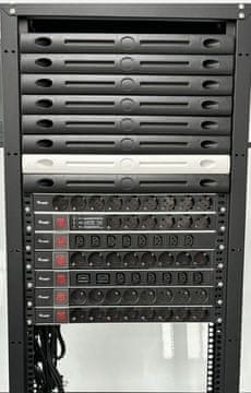 Equip Equip 528033 PDU, 1U, 6 AC utičnica, crna