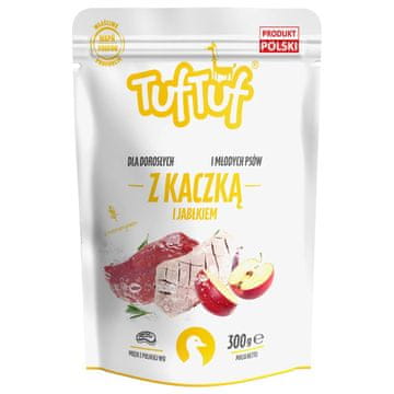 slomart TUF TUF hrana za pse s jabukom - mokra, 300g