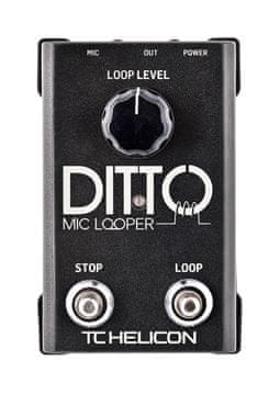 TC HELICON TC Helicon Ditto Mic Looper - mikrofon looper, crna
