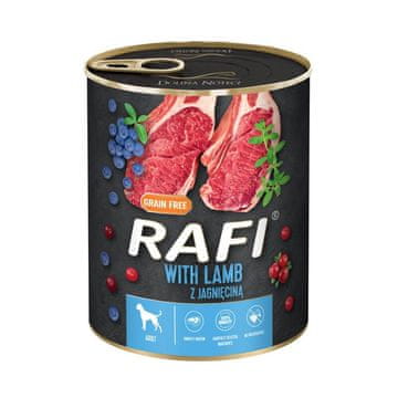 dnt DOLINA NOTECI Rafi - mokra hrana za pse s puretinom, 800g