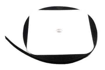 EFB Elektronik 81150.25 čičak vezica, poliamid, 25m x 20mm, crna