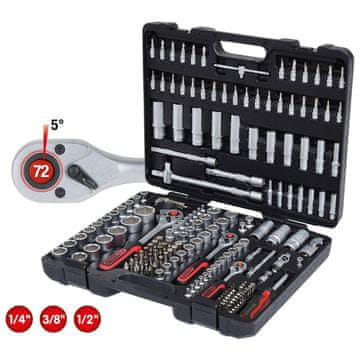 KS Tools 917.0779 set nasadnih ključeva, 179 komada, krom-vanadij