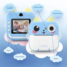 Kids LAMAX InstaKid2 Plus dječja kamera, plava