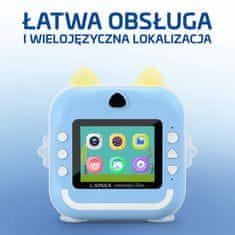 Kids LAMAX InstaKid2 Plus dječja kamera, plava